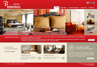 Red Sea Interiors Website 